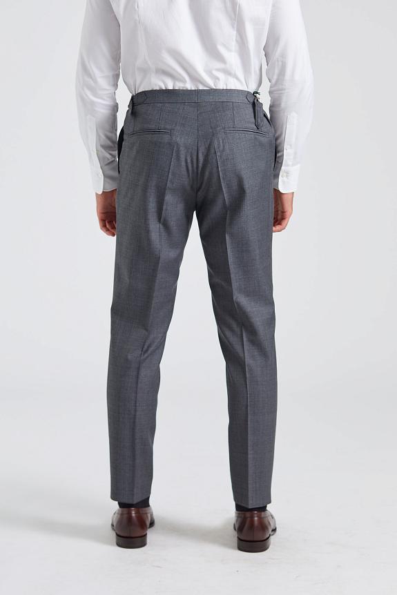 Onesto Vicenza Suit Grey Melange-4